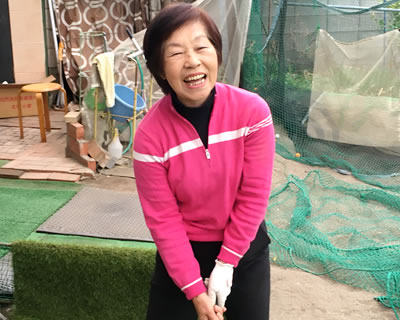 練習中の生徒さん